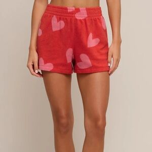 ♥️ Z Supply NWT
Red Heart Print Shorts